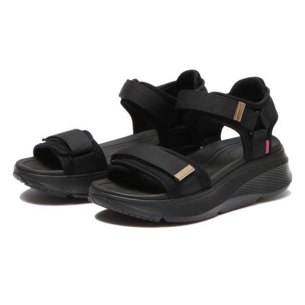 fB[X ABC SELECT G[r[V[ZNg 2BELT SANDAL 2xgT_ W2010 ALL BLACK