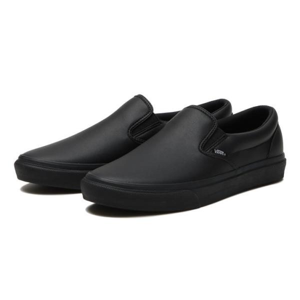 VANS ヴァンズ SLIP ON PU スリッポンPU V98CF WR M.BLACK