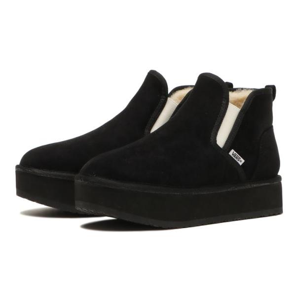 VANS（ヴァンズ） SLIP ON MID B スリッポンミッドボア V8068 BLACK