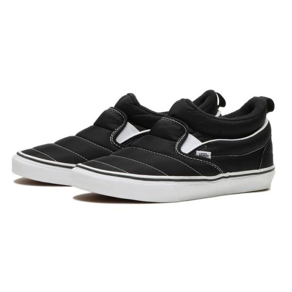 VANS（ヴァンズ） SLIP-ON MID スリッポンミッド VN0009QUBA2 BLACK