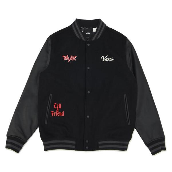 VANS ヴァンズ M STEVENS VARSITY JACKET アウター VN0008G4BLK BLACK : ABC-MART Yahoo!店 - 通販 - Yahoo!ショッピング VANS ヴァンズ M STEVENS VARSITY JACKET アウター VN0008G4BLK BLACK : ABC-MART Yahoo!店 - 通販 - Yahoo!ショッピング