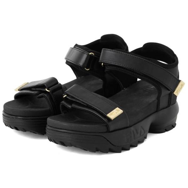 DSQUARED2 ブラック ウェッジサンダル サンダル＆スライド | DSQUARED2.