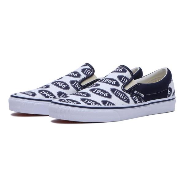 VANS（ヴァンズ） SLIP ON スリッポン V98CF RCG WHITE/NAVY : ABC