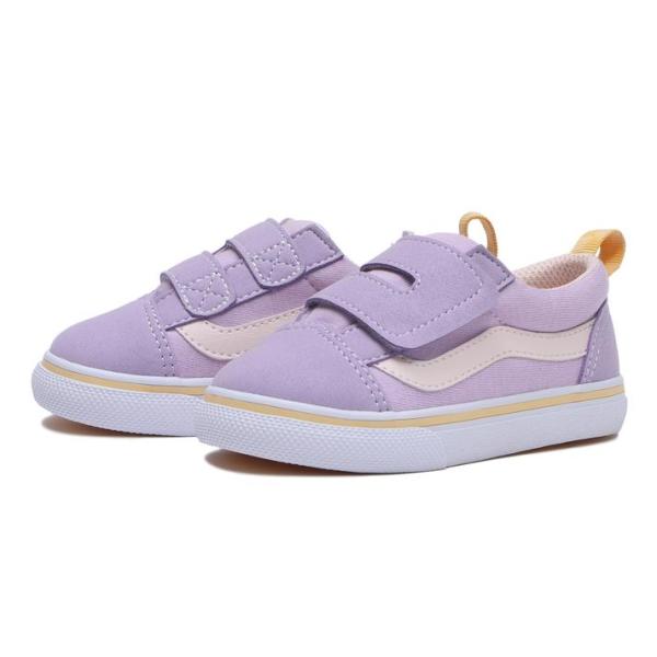 VANS【ヴァンズ】のクラシックライン代表モデル・OLD SKOOL(オールドスクール)のベビーモデル。どんなスタイルにもマッチしやすいく、ベルクロタイプで脱ぎ履きもしやすい1足。【サイズ目安】(個人差がございますので、あくまでも目安とお考...