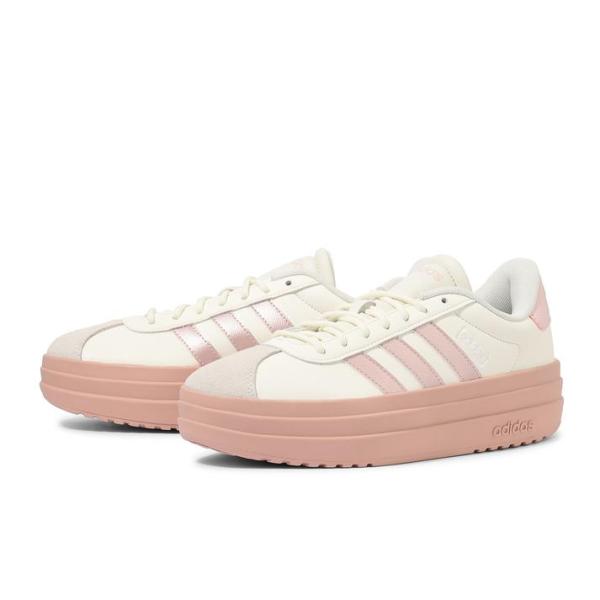 レディース ADIDAS アディダス VL COURT BOLD VLコート ボールド IH3080 IVOR/SAND/SAND