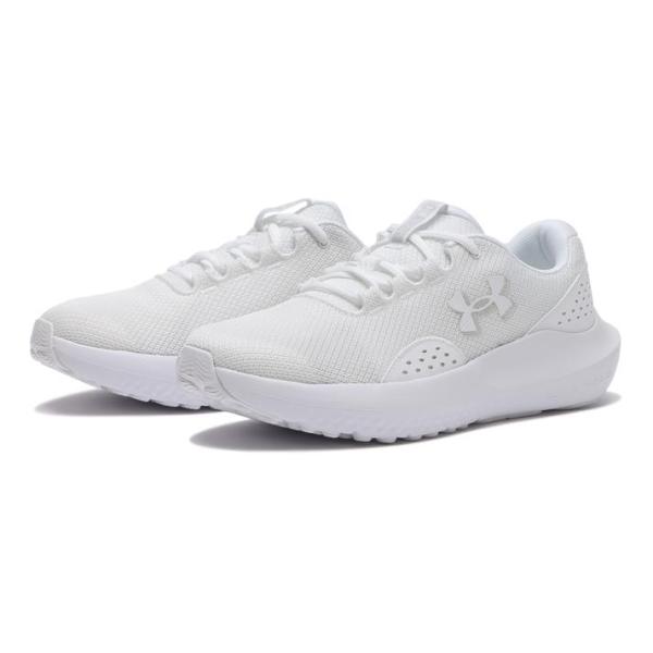 UNDER ARMOUR アンダーアーマー M UA Charged Surge 4 EX WIDE サージ4エクストラワイド 3028249 101WHT/WHT/WHT