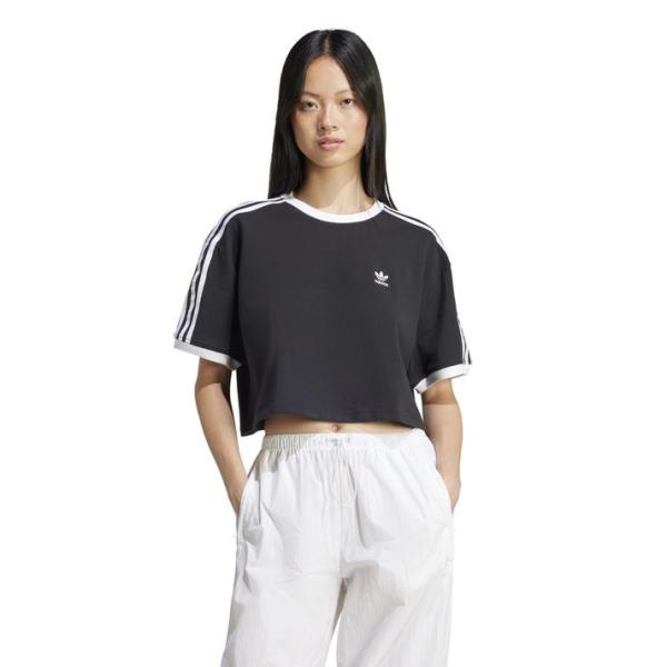 adidas（アディダス） レディース W 3ST LOOSE CROP TEE ショート