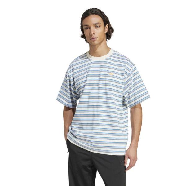 adidas（アディダス） M STRIPE TEE(HIGH SUMMER) ショートスリーブ