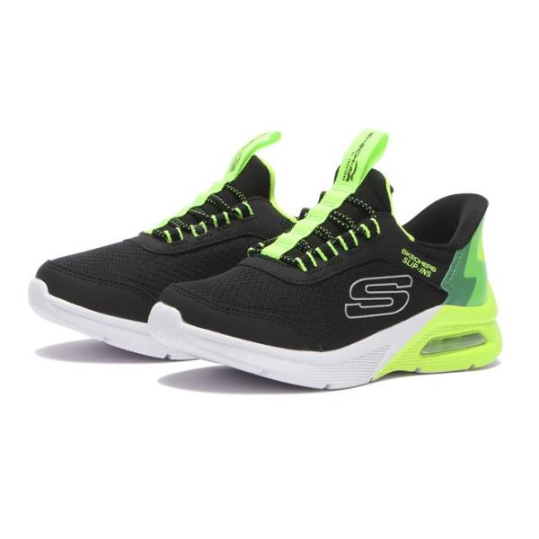 スケッチャーズ、エアマックス、キッズスニーカー17cm キッズ 【SKECHERS】 スケッチャーズ 17-23 MICROSPEC MAX