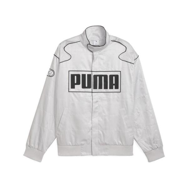 メンズ プーマ: | Unstoppable Man Snow with PUMA ホワイトレザージャケット PUMA ま*ん様 | 【公式 ABC-MART ジャケット・アウター