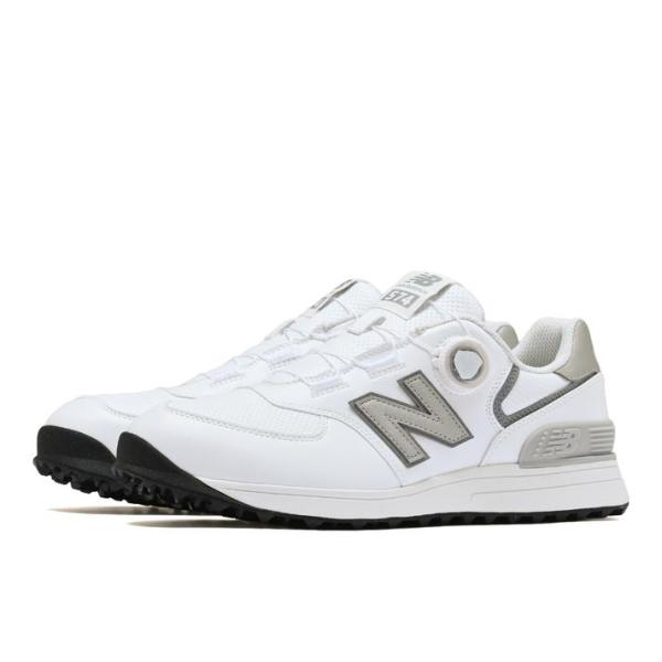 New Balance 574 ゴルフシューズ白×黒28cm【新品未使用】 New Balance NEW BALANCE ニューバランス UG574BC4(2E) UG574