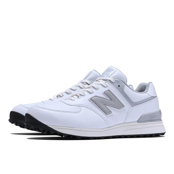 未使用24cm 2E ニューバランスゴルフ WGS574S3 ホワイト/シルバー New Balance（ニューバランス） UGS574S3(2E) UGS574 UGS574S3 WHITE