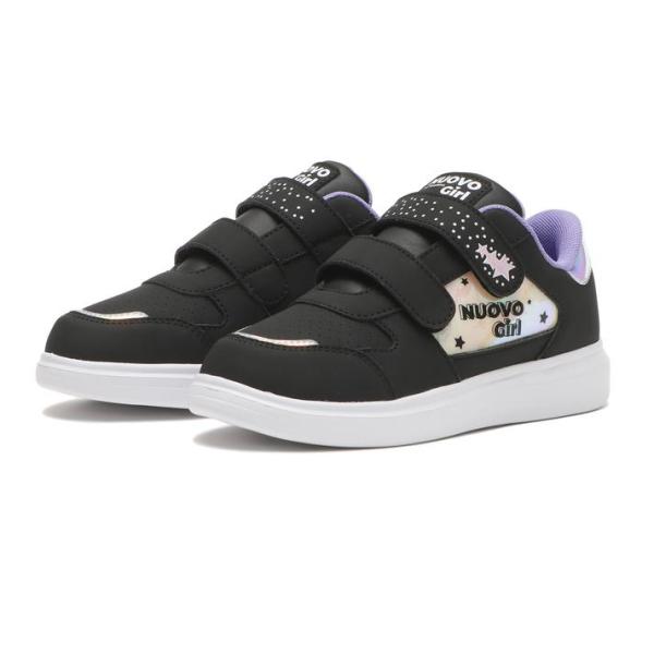 NUOVO（ヌオーヴォ） キッズ 17-22 WENDY ウェンディ N9383J BLACK