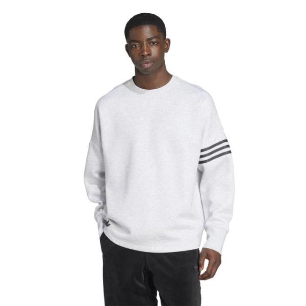 adidas（アディダス） M NEU LS CREW スウェット JW7920 LGREYHEATHER
