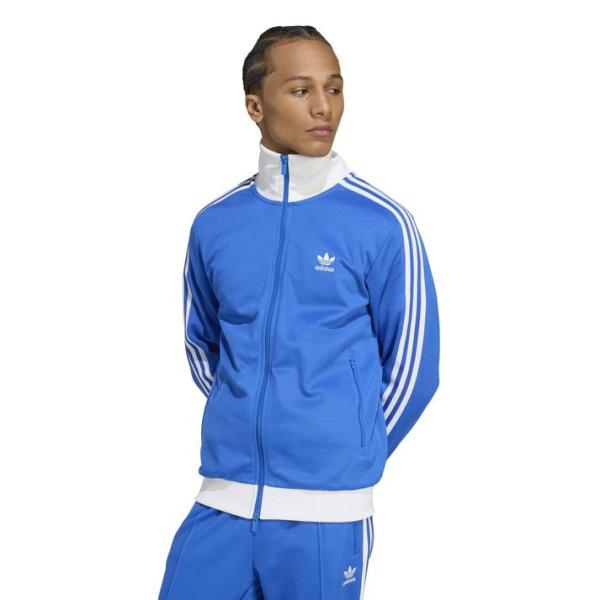 マーチン アディダス　ナイロン　ジャケット プルオーバー　パーカー　ブルー マーチン アディダス ナイロン ジャケット プルオーバー