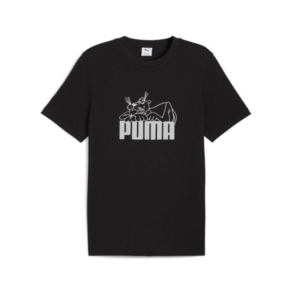 PUMA（プーマ） M GRAPHIC SUPER TEE ショートスリーブ 634048 01BK