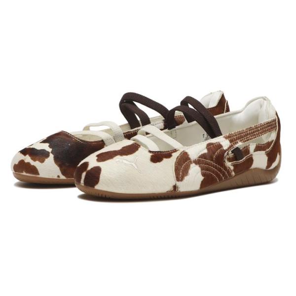 PUMA プーマ W SPEEDCAT BALLET COW 407787 ＃01C.BROWN