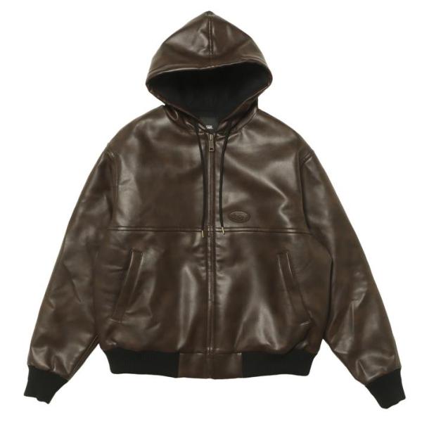 ジャケット・アウター MONOHA Coated cotton work jacket / brown 모노하][단독] Coated cotton work jacket (wine / brown / black)