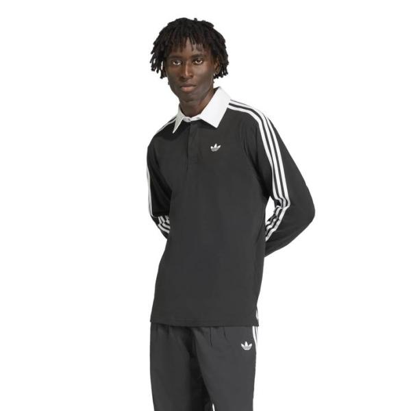 adidas（アディダス） M 3ST RUGBY LS POLO ロングスリーブ KE3576