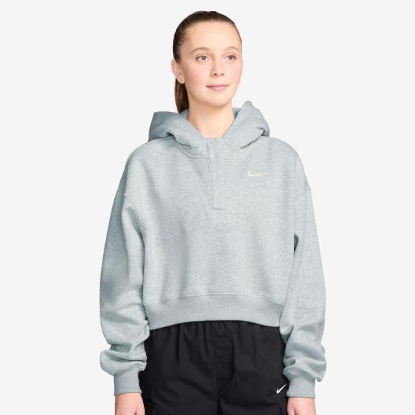 NIKEのパーカー　レディース　M相当 ウォッシュ加工 NIKE（ナイキ） レディース W PHNXFLC CRP HNLY HDY スウェット