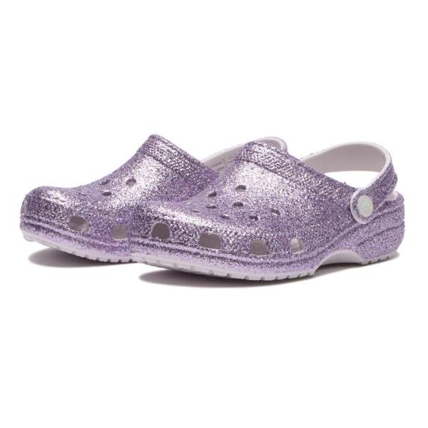 crocs（クロックス） キッズ 18-21 CLS CHUNKY GLITTER CG K キッズ