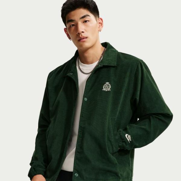 NIKE（ナイキ） M CLB CORD COACHES JKT アウター IQ7655 323FIR