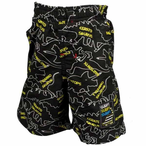 [Release date: May 30, 2016]男の子ベビー恐竜柄サーフパンツ ・ 恐竜柄サーフパンツ ・ メッシュインナー付（ブリーフ型） ・ ウェスト部分はゴム入り ・ 左右にポケット付