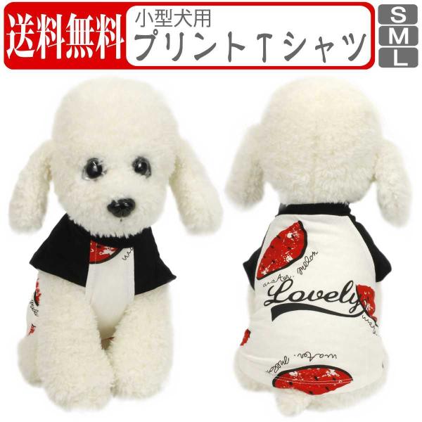 メール便 送料無料  夏用 小型犬用 春 夏 秋 薄手 かわいい おしゃれ スイカ柄 カットソー 犬 猫 ペット Sサイズ Mサイズ Lサイズ XLサイズ XXLサイズ