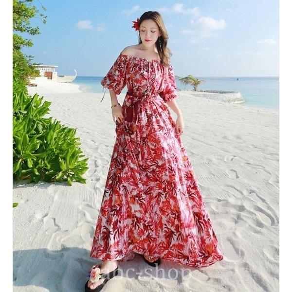 リゾートにぴったりワンピース半袖マキシ丈ゴムベアトップ海に行きたくなるワンピースwear Com Azu Iuhtx469 Spicatown 通販 Yahoo ショッピング