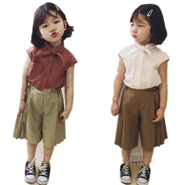 Tシャツ パンツ２点セット子供セットアップ女の子韓国子供服カジュアル発表会トップス入学式散歩普段着100cm110cm1cm130cm Luckydogpremiums Com