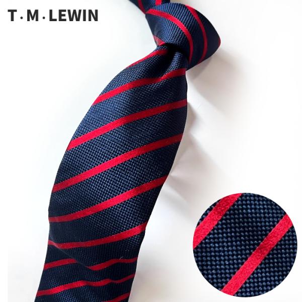 ◆ 特徴ビジネスからフォーマルまで幅広く使えるシンプルかつ洗練された大人のデザインが特徴のシリーズ。リーズナブルながら高級感があり、しっかりとしたつくりのアイテムです。◆ デザインレジメンタルストライプ※たるみ補正糸あり。◆ カラーネイビー...