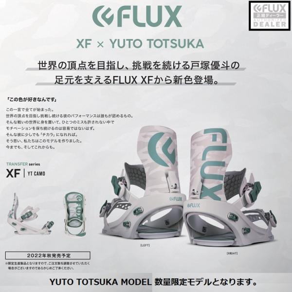 FLUX BINDING XF　YUTO TOTSUKA LIMITED MODEL / フラックス　エックスエフ　戸塚優斗モデル　JAPAN  BLAND フラックス 2023 FLUX日本正規品　保証書付