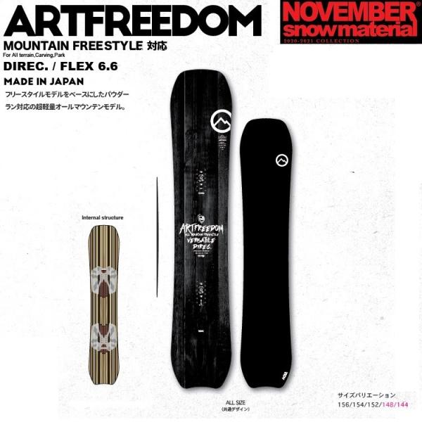 スノーボード November ARTFREEDOM 156 楽天市場】20-21 NOVEMBER ノベンバー ノーベンバー ARTFREEDOM