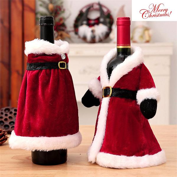 クリスマス 装飾 ワインボトルカバー ワイン サンタちゃん クリスマス 装飾 ワインボトルカバー ワイン サンタちゃん