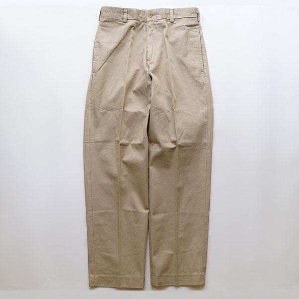 BARRY BRICKEN 2タックトラウザーベージュW34 USA製 BARRY BRICKEN 2タックトラウザーベージュW34 USA製