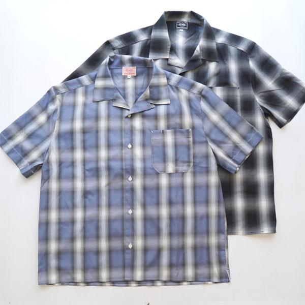 ビッグマイク BIG MIKE オンブレチェック 半袖シャツ S/S SHIRT