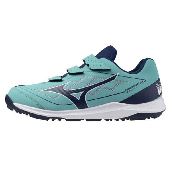 【ミズノ】クッションレボダイアトレーナー　野球　トレーニングシューズ　ミズノ/MIZUNO(11GT2625) 39 ヒスイ×ネイビー