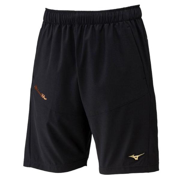 【ミズノ】トレーニングハーフパンツ ミズノプロ 野球ウェア/MIZUNO(12JFDJ72)09 ブラック