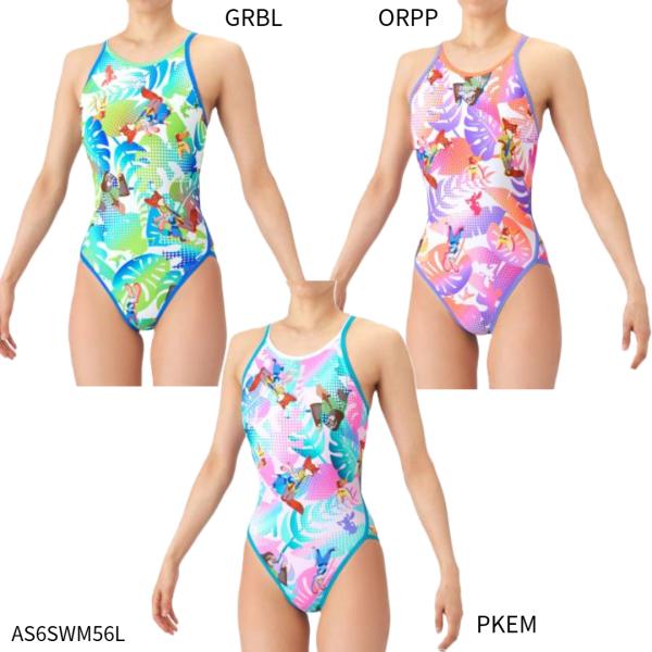 耐久性に優れたTOUGHSUIT(タフスーツ)シリーズのDISNEY(ディズニー)デザインモデル。環境に配慮したリサイクルポリエステル素材を使用しており、塩素に強く長持ちするため、大会に向けて練習を重ねる頻度が高いスイマーにおすすめのトレー...