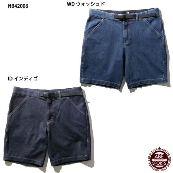 THE NORTH FACE デニムクライミングショーツ NB42006 abespo_nb42006