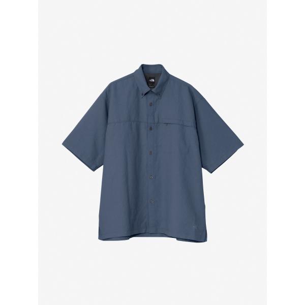 N by NaVy エポーレットショートシャツ coen（コーエン）の「リネンミックスショートスリーブシャツジャケット