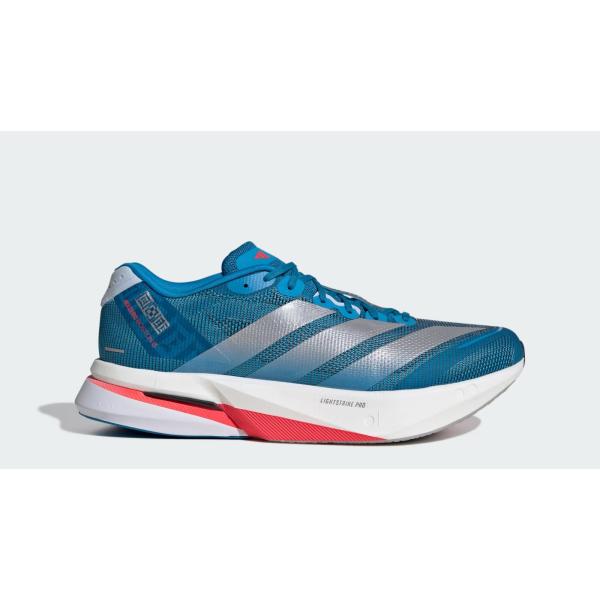 【アディダス】ADIZERO BOSTON 13 M アディゼロ/ランニングシューズ/adidas(OPU26)JR4868 ソーラーブルー/シルバーメタリック/ダークソーラーブルー
