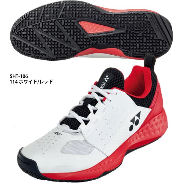 ●重量：片足約305g(26.0cm)●アッパー:人工皮革＋合成繊維+合成樹脂●ミッドソール:合成樹脂●アウトソール:ゴム底●パワークッション衝撃吸収性と反発性を併せ持つ「軽く、疲れにくい」衝撃吸収反発素材。ヨネックス独自の衝撃吸収材です。...