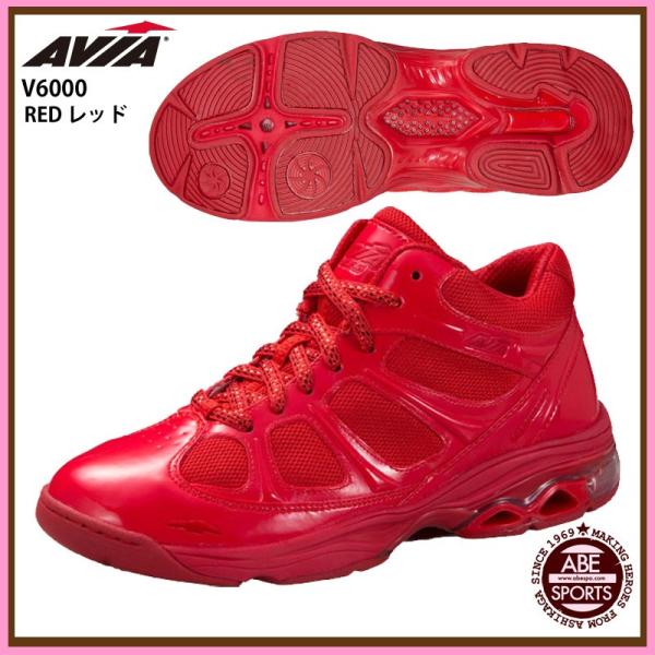 AVIA】フィットネスシューズ AVIA シューズ (V6000) RED レッド 限定