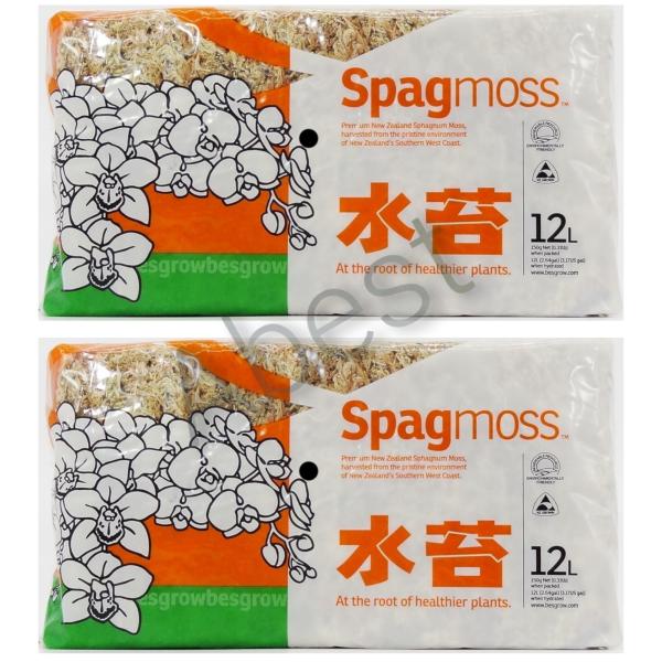 他サイト： 水苔　ニュージーランド産　150ｇ x 2個　圧縮水苔（１２Ｌ）AA 洋ラン　観葉植物　挿し木　両生類　爬虫類の商品画像