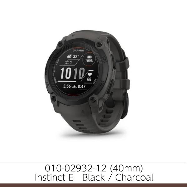 GARMIN（ガーミン） 010-02932-12 Instinct E 40mm Black / Charcoal 