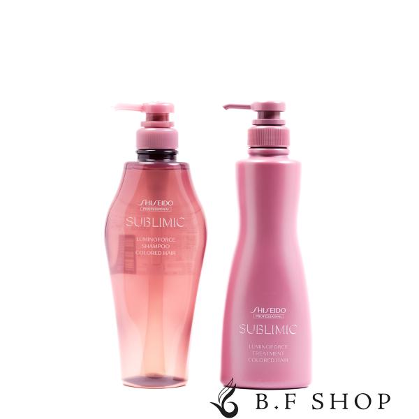 サブリミック　ルミノフォース　シャンプー＆トリートメント　1800mlセット セット品】資生堂 サブリミック ルミノフォース シャンプー