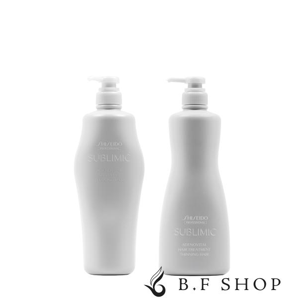 【セット品】資生堂 サブリミック アデノバイタル シャンプー & ヘアトリートメント 1000ml LSC セット品】資生堂 サブリミック アデノバイタル シャンプー & ヘア