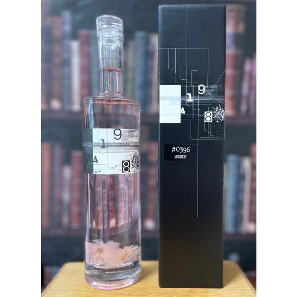 桜のジン 北海道 紅桜蒸溜所 クラフト ジン 9148 No.0396 GIN 化粧