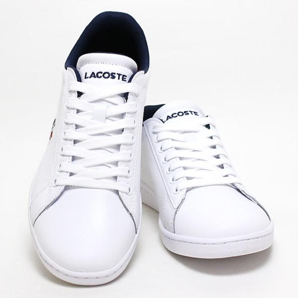 ラコステ Lacoste Sfa0048 Carnaby Evo Tri 1 ホワイトネイビーレッド スニーカー レディース 靴 Www Carolinetrudelco Com